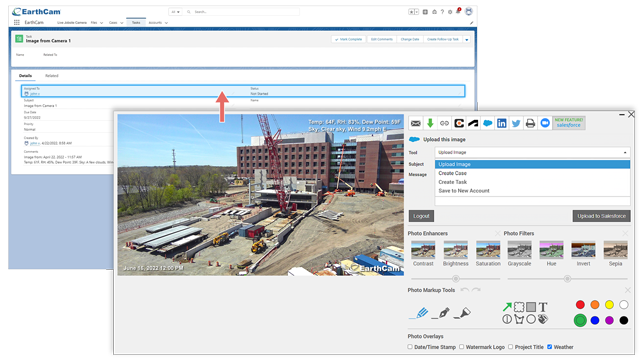 EarthCam Brings its Live Camera Technology to Salesforce