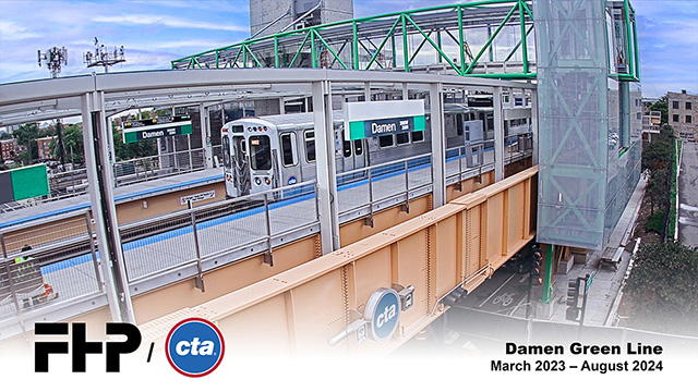 CTA Damen Green Line